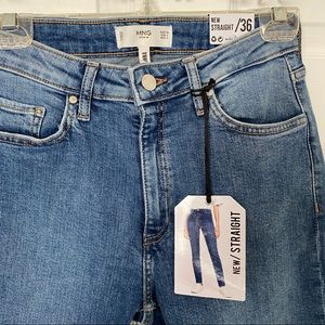 NEW Mango - Straight Anna Jeans